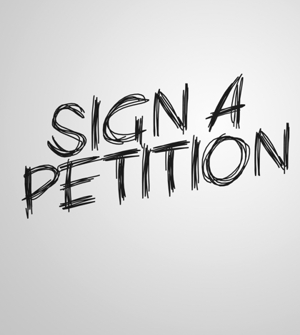 Saturday petition drive seeks support