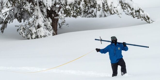 First snow survey of the season brings cautious optimism