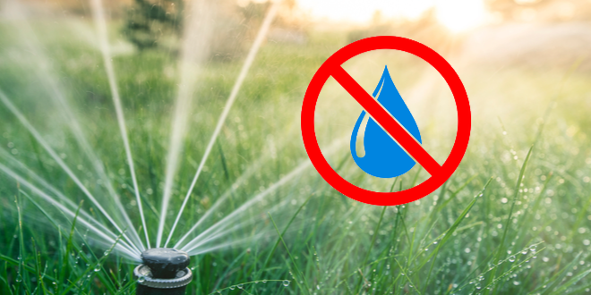 Valley Water bans watering commercial, industrial and institutional lawns