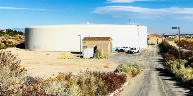 Palmdale’s primary water storage tank returns to service