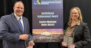 Eastern Municipal wins award for desalination program